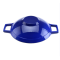 Esmalte de hierro fundido Cookware Wok de hierro fundido